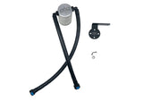 J&amp;L 19-26 Chevrolet Silverado/GMC Sierra 1500 5.3L V8 Driver Side Oil Separator 3.0 - Clear Anod