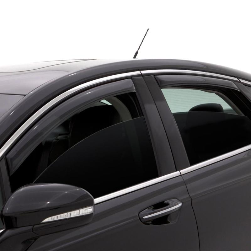 AVS 12-16 Honda CR-V Ventvisor In-Channel Front & Rear Window Deflectors 4pc - Smoke