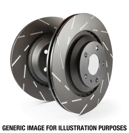 EBC 13-24 Toyota 4Runner 4.0L USR Slotted Rear Rotors
