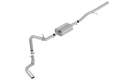 Borla 2019 Silv/Sierra C/B Exhaust S-Type 1500 5.3L V8 AT 2&4WD EC STB(78.8) CC SB(69.3) 147.4 WB