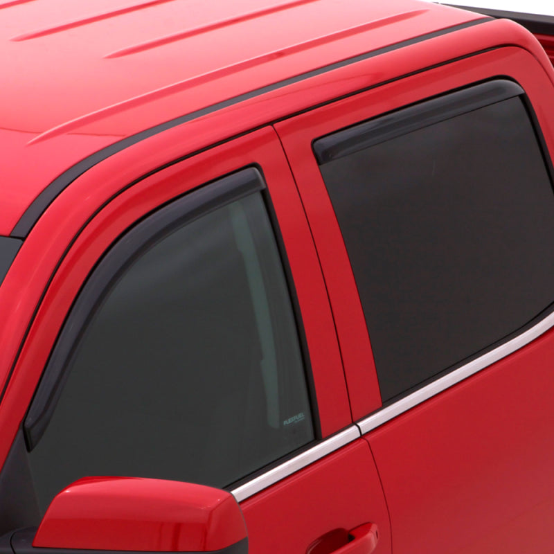 AVS 14-18 Toyota Highlander Ventvisor In-Channel Front & Rear Window Deflectors 4pc - Smoke