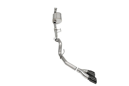 Corsa 2021-2025 Ford F-150 SuperCab/6.5in Bed 3.5L V6 Sport Cat-Back Single Side Exit-