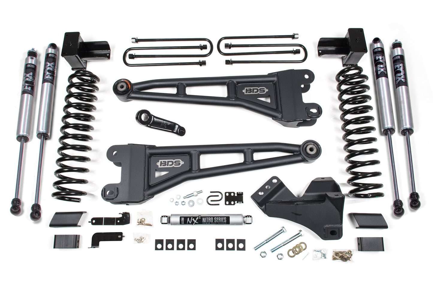 4 Inch Lift Kit w/ Radius Arm | Ford F350 Super Duty DRW (17-19) 4WD | Diesel