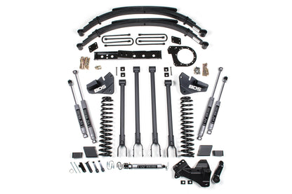 6 Inch Lift Kit | 4-Link Conversion | Ford F250/F350 Super Duty (17-19) 4WD | Diesel