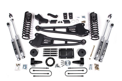 5.5 Inch Lift Kit w/ Radius Arm | Ram 3500 w/ Rear Air Ride (13-18) 4WD | Gas