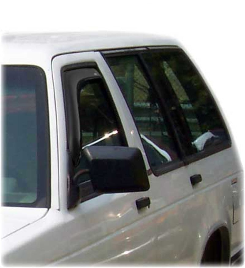 AVS 14-18 Chevy Silverado 1500 Standard Cab Ventvisor In-Channel Window Deflectors 2pc - Smoke