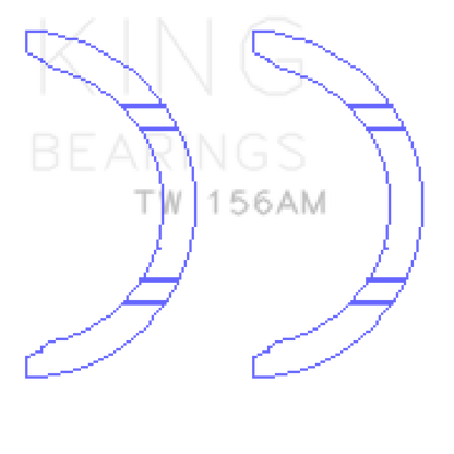 King Engine Bearings Mazda FP/FS Thrust Washer Set