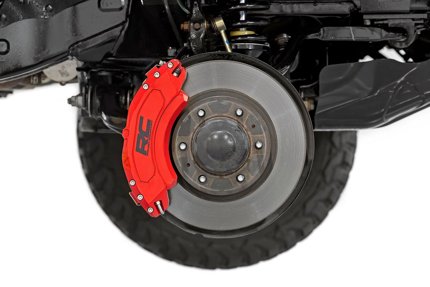 Caliper Covers | Front and Rear | Red | Ford F-250 Super Duty (13-22) - Off Road Canada