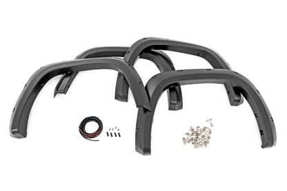 Pocket Fender Flares | Gloss Black | Toyota Tundra 2WD/4WD (22-23) - Off Road Canada