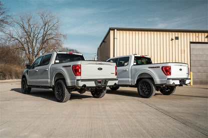 Corsa 2022-2025 Ford F-150 SuperCrew/5.5ft Bed 5.0L V8 Sport Cat-Back Dual Rear Exit-Black PVD