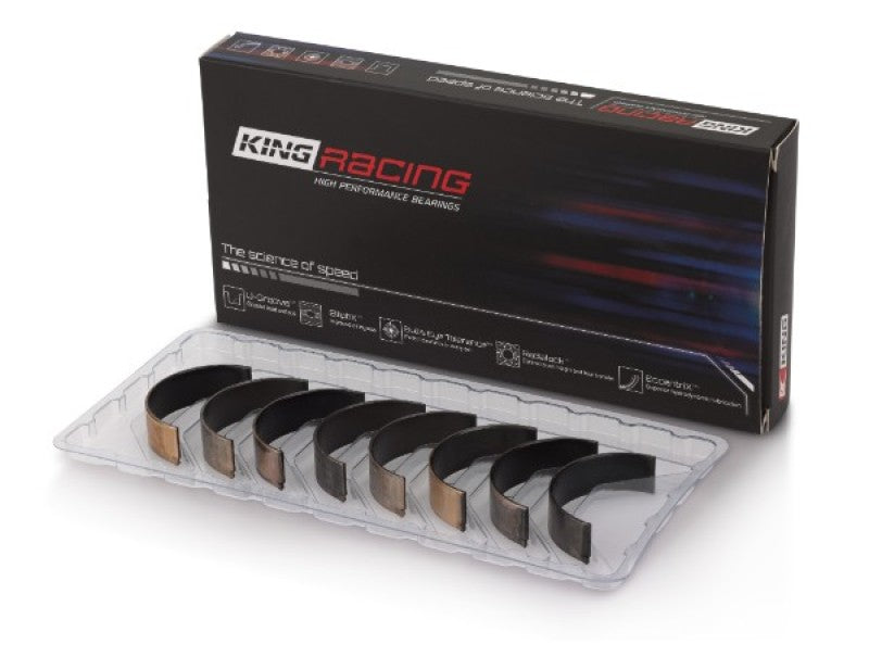 King 07-09 Mazdaspeed 3 L3-VDT MZR DISI (t) Duratec High Performance Rod Bearing Set - Size +0.50mm