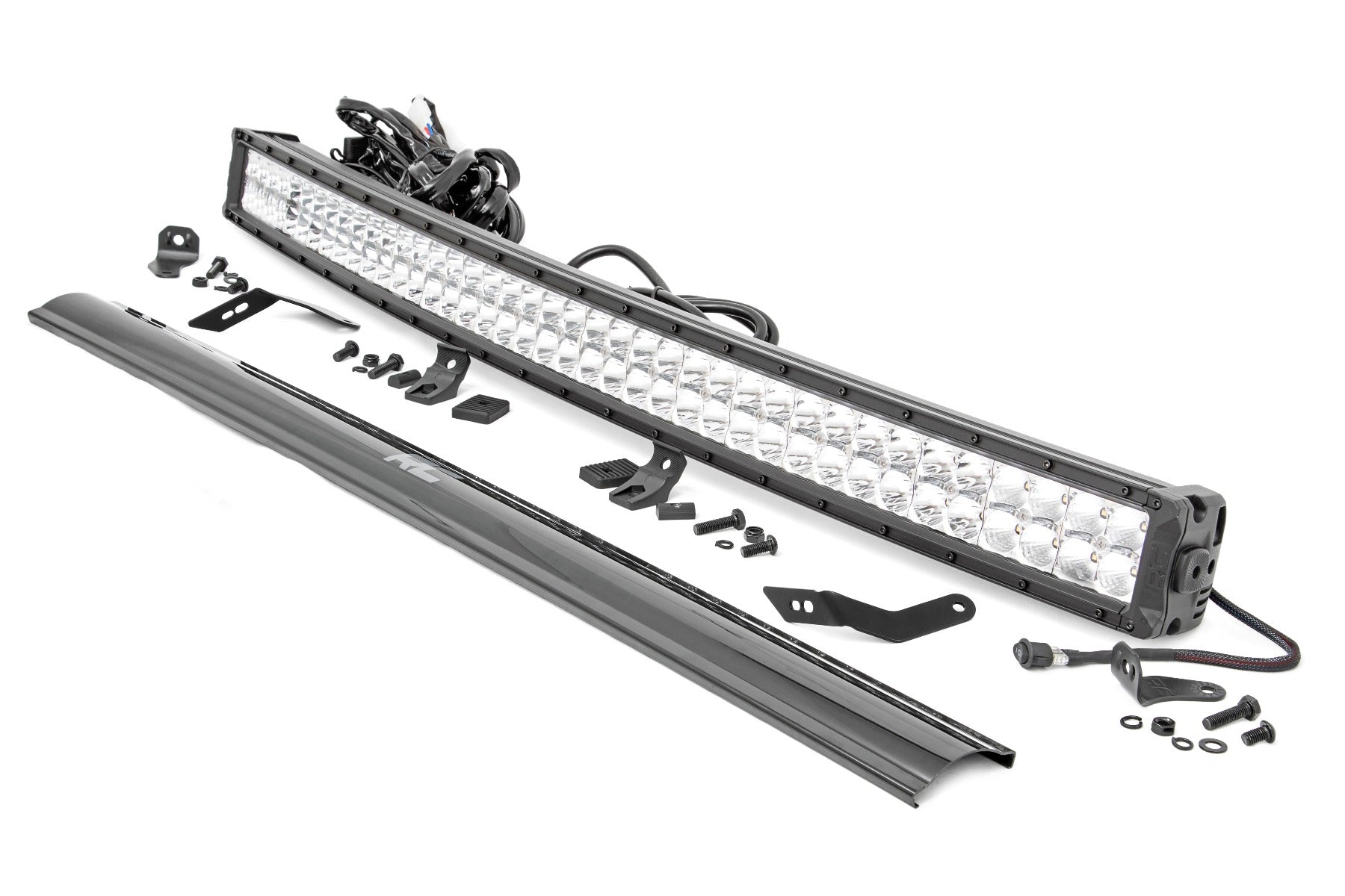 LED Light | Front Mount | 40" Chrome Dual Row | White DRL | Honda Talon 1000 - Off Road Canada