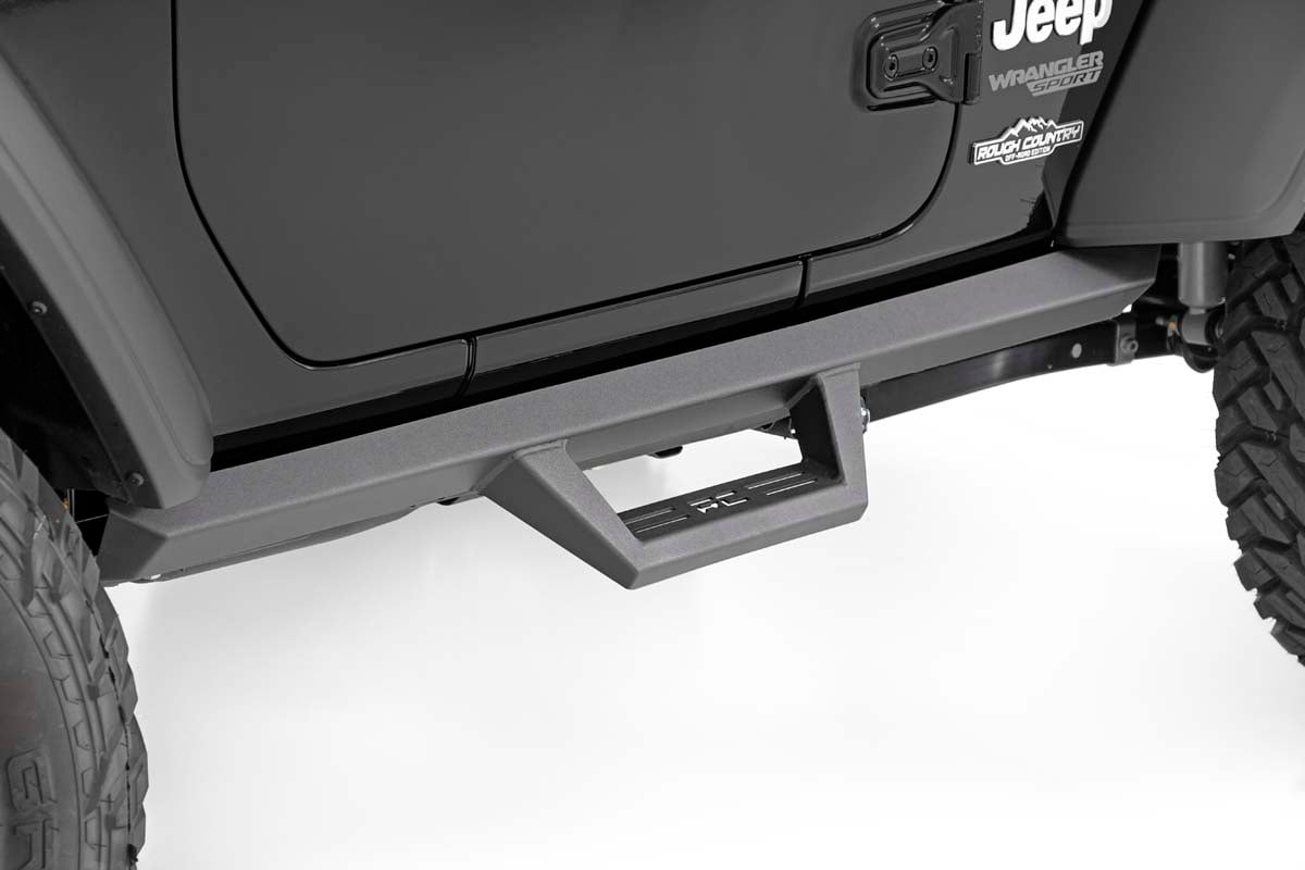 Contoured Drop Steps | 2 Door | Jeep Wrangler JL 4WD (2018-2023) - Off Road Canada