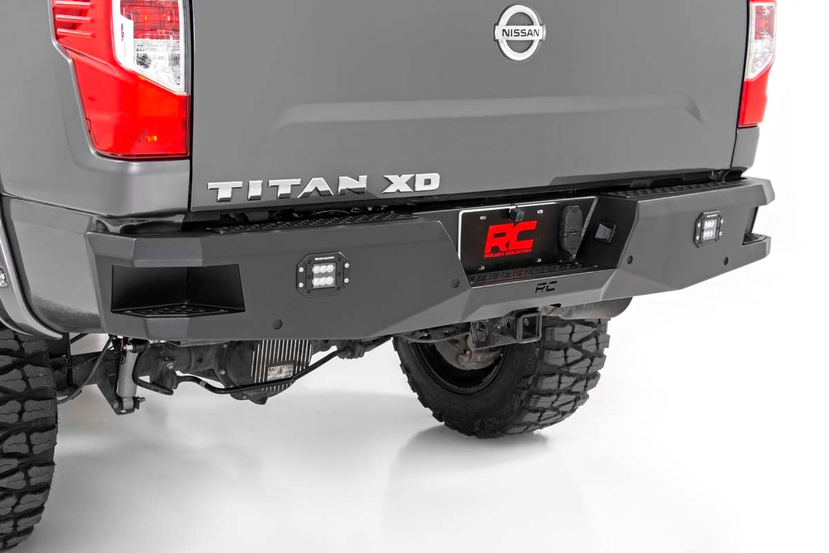 Rear Bumper | Nissan Titan XD 2WD/4WD (2016-2023) - Off Road Canada