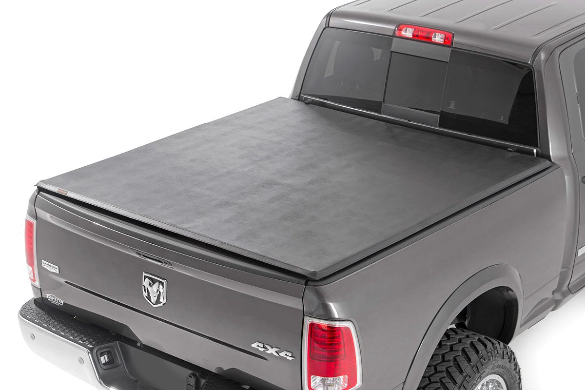 Bed Cover | Tri Fold | Soft | 6'4" Bed | Ram 1500/2500/3500 2WD/4WD - Off Road Canada