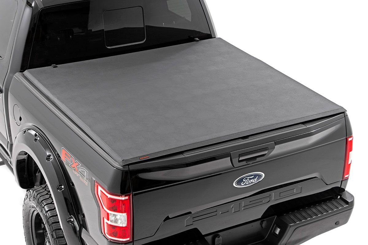 Bed Cover | Tri Fold | Soft | 6'7" Bed | Ford F-150 (15-20)/Raptor (17-20)