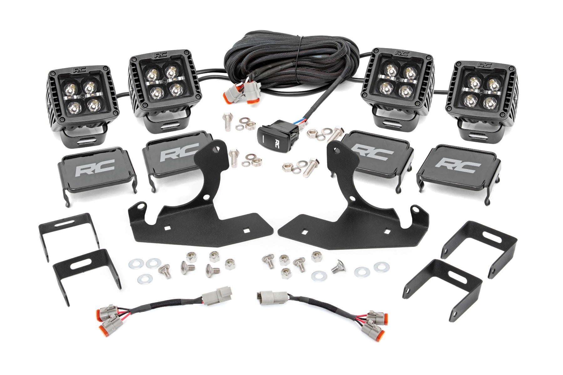 Chevrolet LED Fog Light Kit | Black Series w/ Amber DRL (07-13 Silverado 1500) - Off Road Canada