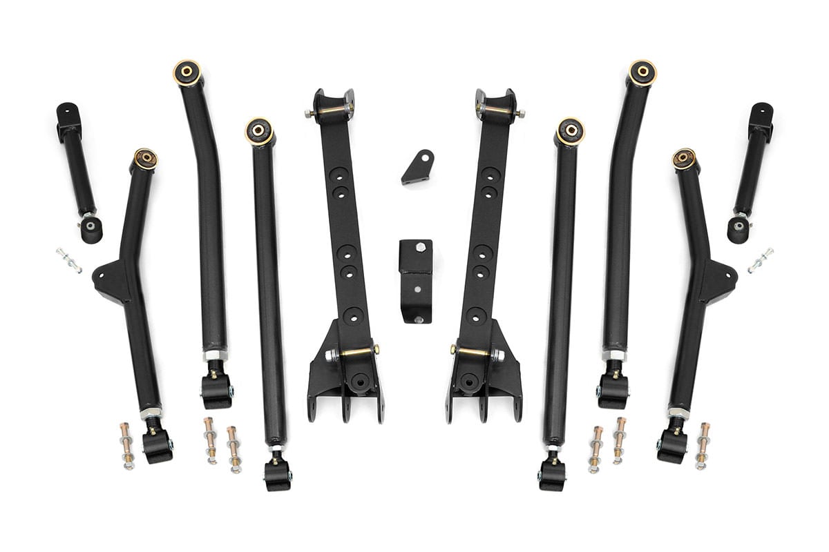 Long Arm Upgrade Kit | 4-6 Inch Lift | Jeep Wrangler TJ 4WD (97-06)