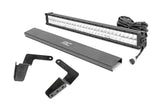 LED Light Kit | Bumper Mount | 30" Chrome Dual Row | White DRL | Toyota FJ Cruiser (07-14) - Off Road Canada