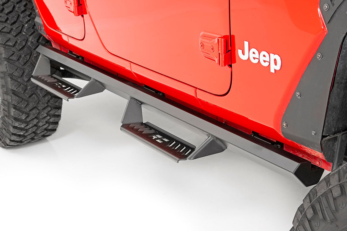 AL2 Drop Steps | Jeep Wrangler JL 4WD (2018-2023) - Off Road Canada