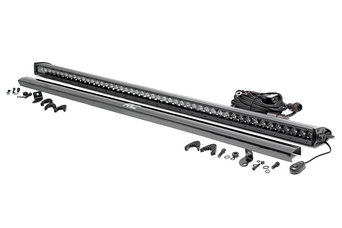 Black Series LED Light Bar | 50 Inch | Single Row - Off Road Canada