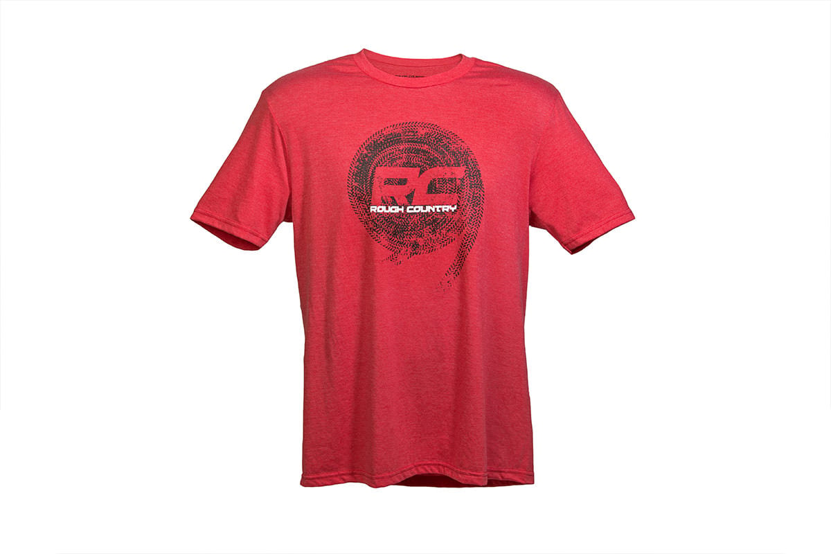 Rough Country T-Shirt | Donut | Red | Size MM