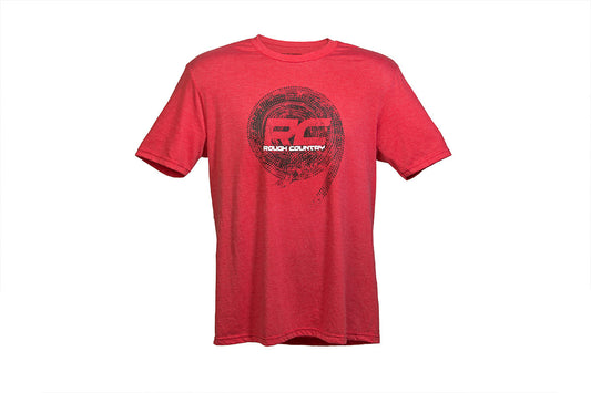 Rough Country T-Shirt | Donut | Red | Size LG