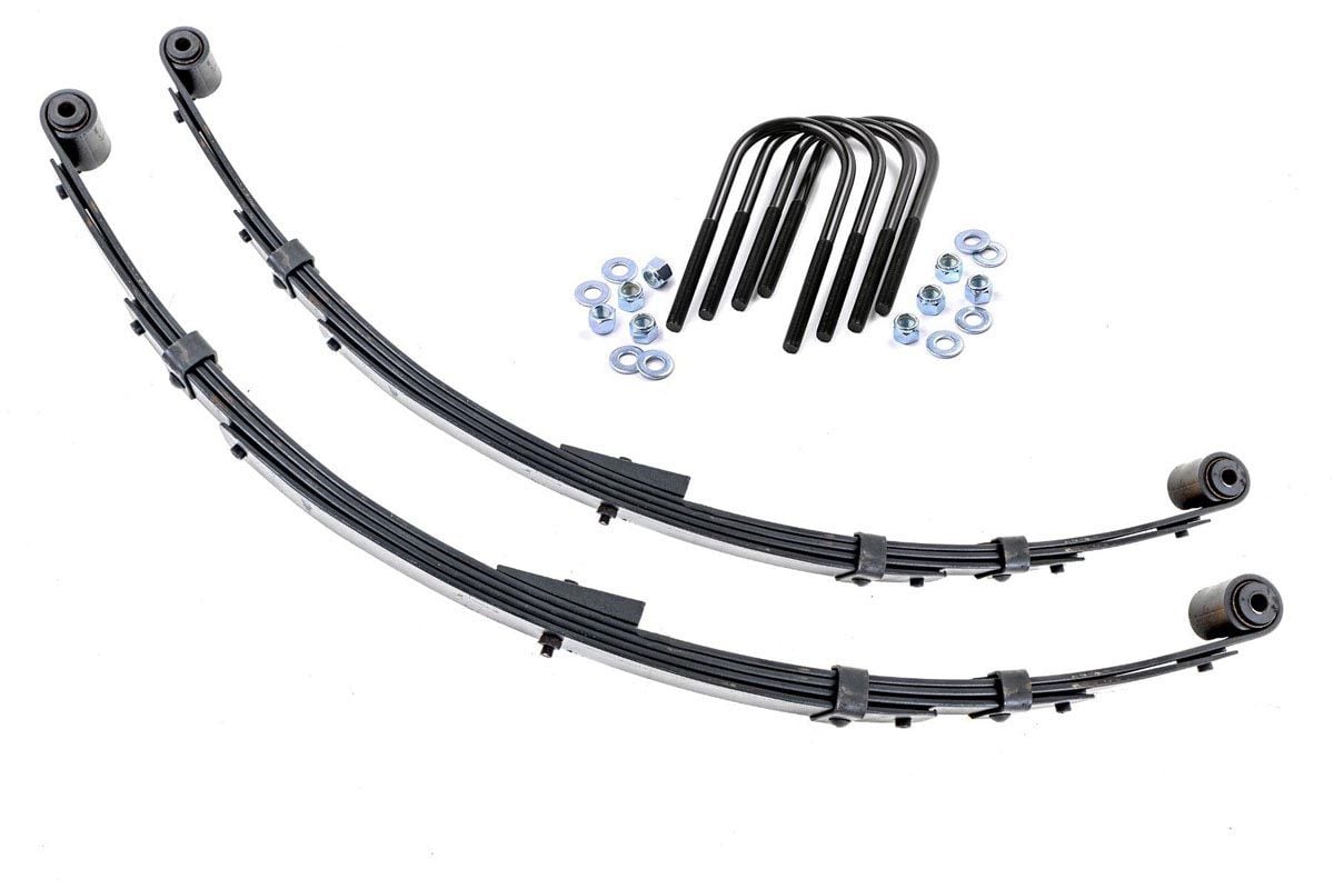 Rear Leaf Springs | 4" Lift | Pair | Jeep Wrangler YJ 4WD (87-95) - Off Road Canada