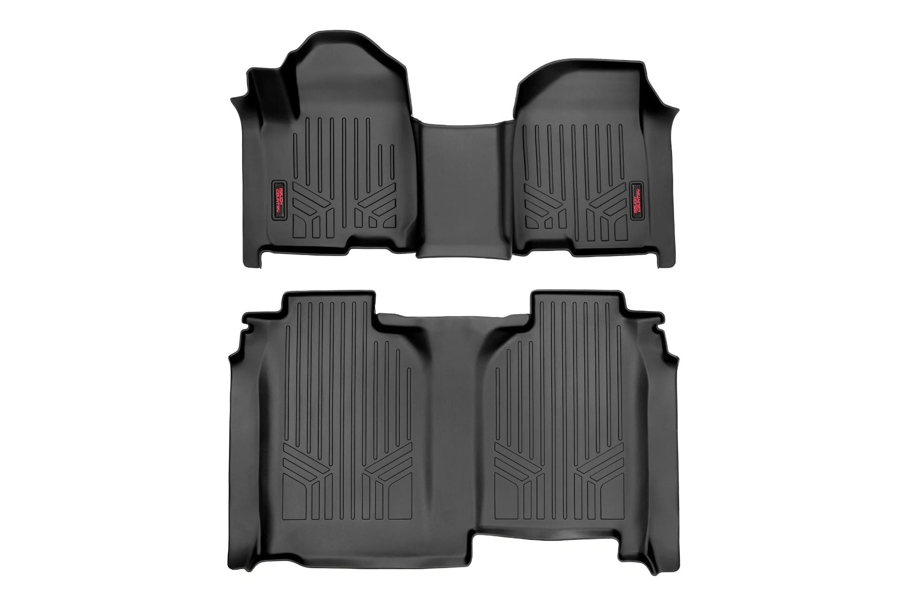 Floor Mats | FR & RR | OV Hump | Crew | w/o Underseat Storage | Chevy/GMC 1500/2500HD/3500HD (19-23) - Off Road Canada