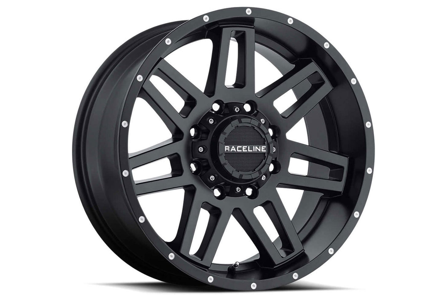 Raceline Injector | Matte Black | 18x9 | 6x5.5/6x135 | -12mm - Off Road Canada