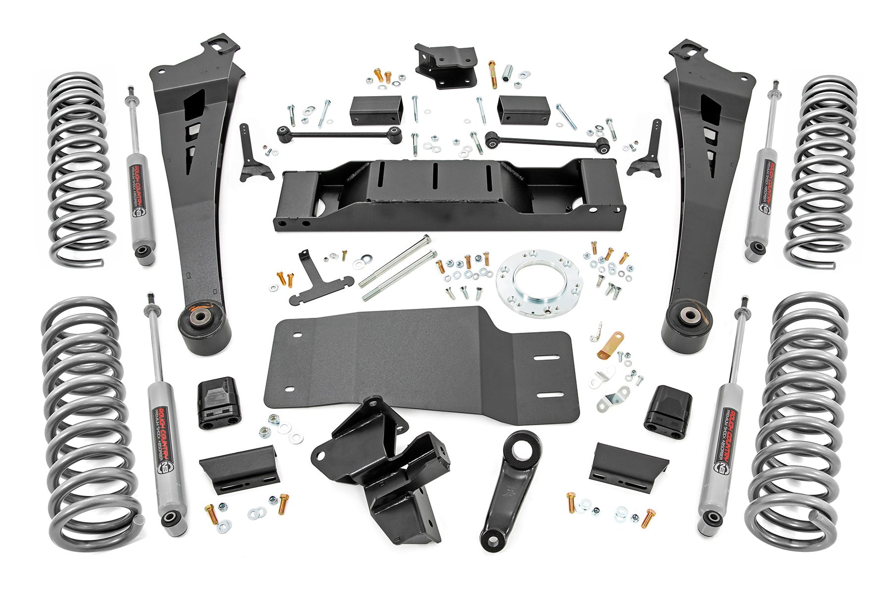 5 Inch Lift Kit | Dual Rate Coils | Non-AISIN | Ram 2500 4WD (19-23) - Off Road Canada