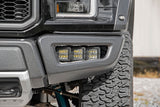 LED Light Kit | Fog Mount | Triple 2" Black Pair | Ford Raptor (17-20) - Off Road Canada