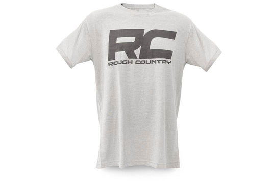 Rough Country T-Shirt | Logo | Grey | 2XL - Off Road Canada