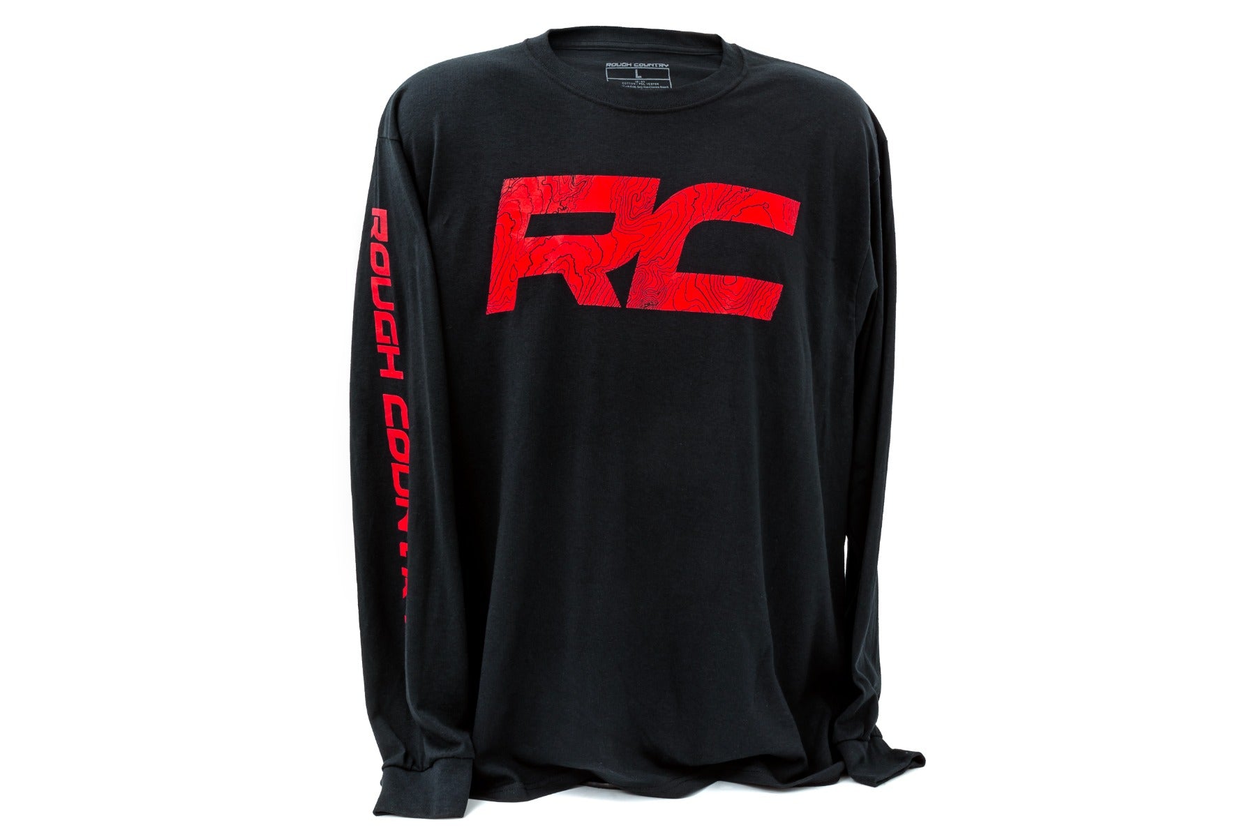 Rough Country Long Sleeve | RC Tread Sleeve | Black| LG - Off Road Canada