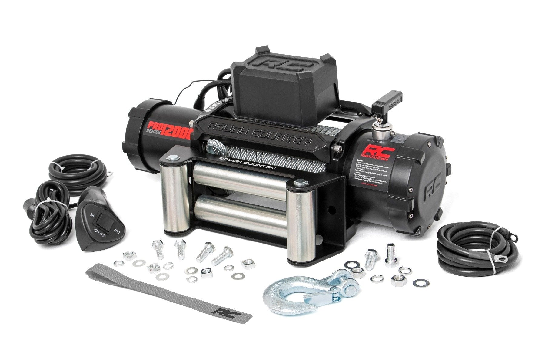 12000-Lb Pro Series Winch | Steel Cable - Off Road Canada