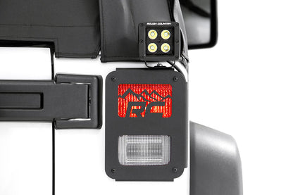 Tail Light Cover | Mountain | Jeep Wrangler JK  (2007-2018)