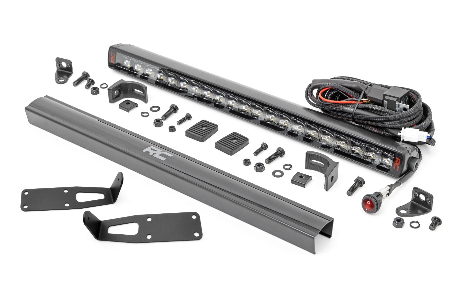 LED Light Kit | Bumper Mount | 20" Spectrum Single Row | Ram 2500/3500 (10-18) - Off Road Canada